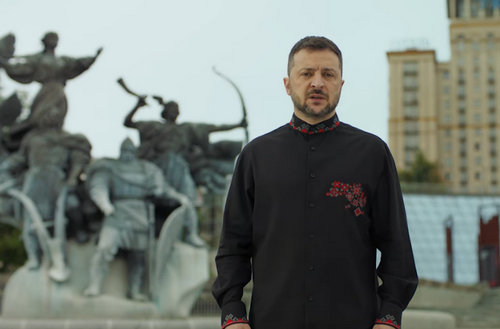 Україна вірить, що зможе досягти миру на всій своїй землі – привітання Зеленського до Дня Незалежності 